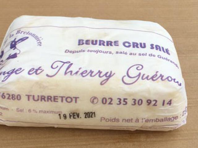 Beurre salé 250g