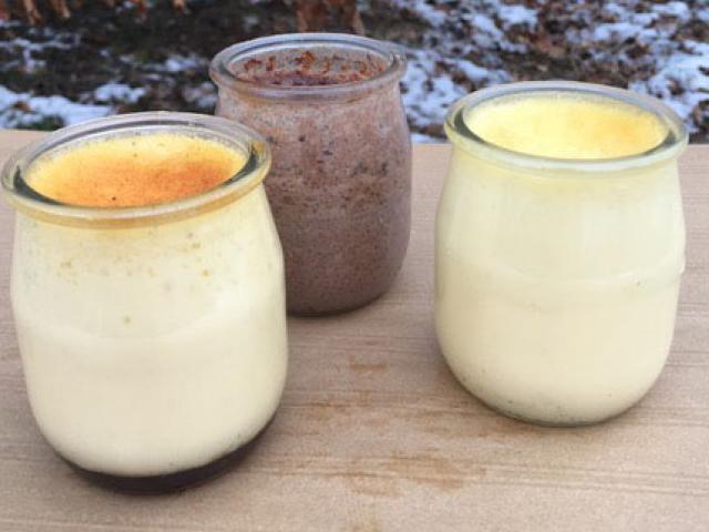 Crème aux œufs au caramel