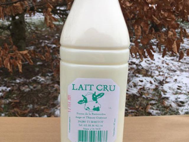 Lait cru entier