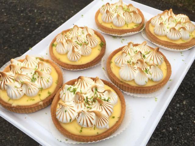 Tartelette au citron meringuée