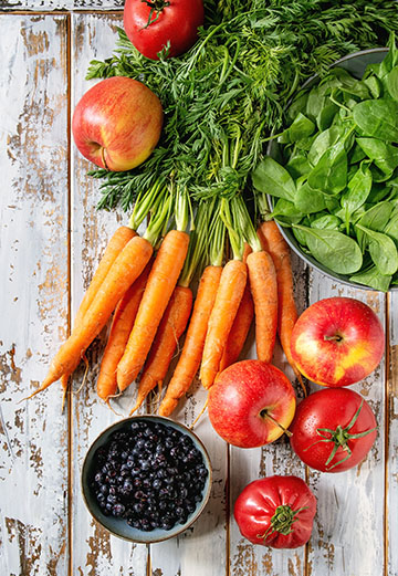 fruits et légumes